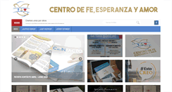 Desktop Screenshot of centrodefeesperanzayamor.org